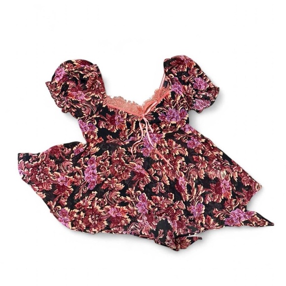 Anthropologie Whimsygoth Fairycore XS Sheer Asymmetrical Flowy Goth Romantic - Picture 7 of 7